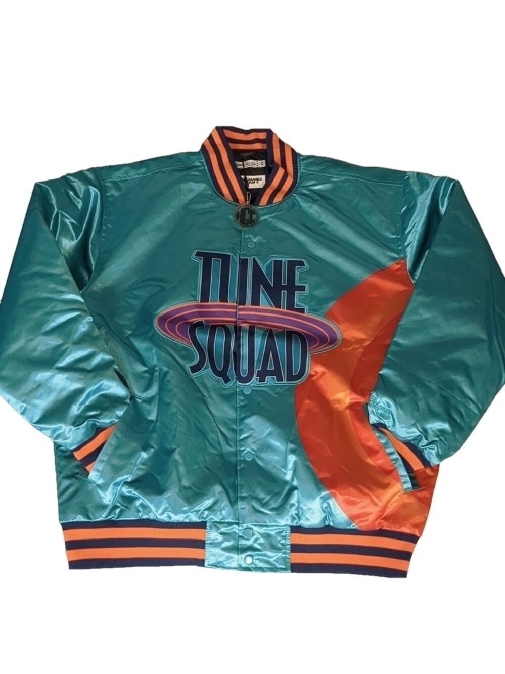 Headgear classics tune squad LeBron James satin jacket size 3XL